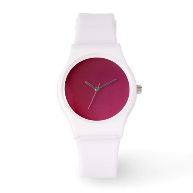 Rosa - bakgrund armbandsur (Framsida)