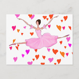 ROSA BALLERINA DANCING AND JUMPING VYKORT
