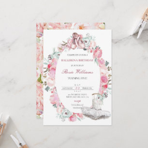 Rosa Ballerina Girl Birthday Investigation