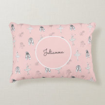 Rosa Ballerina och Flowers