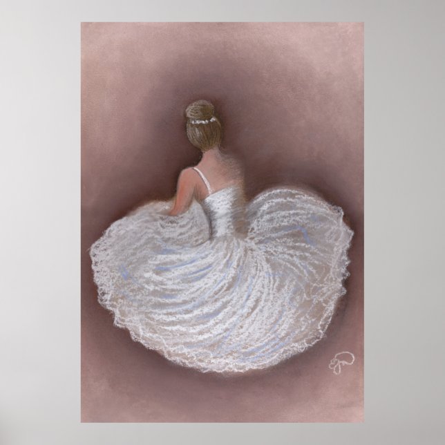 Rosa Ballerina Poster (Framsidan)