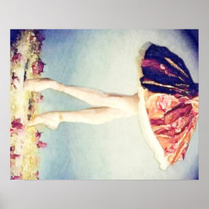 Rosa Ballerina Poster