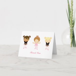 Rosa Ballerinas Tackkort
