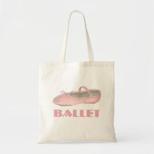 Rosa Ballet Ballet Ballet Ballerina Dance Dance Sh Tygkasse