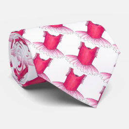 Rosa Ballet Dance Teacher Tutu Skäl Dancer Tie Slips