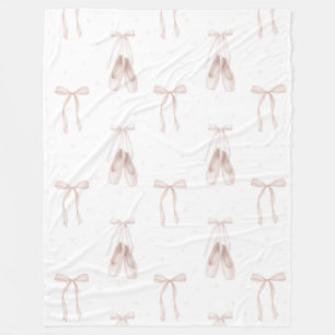 Rosa Ballet Shoes Birthday Fleecefilt