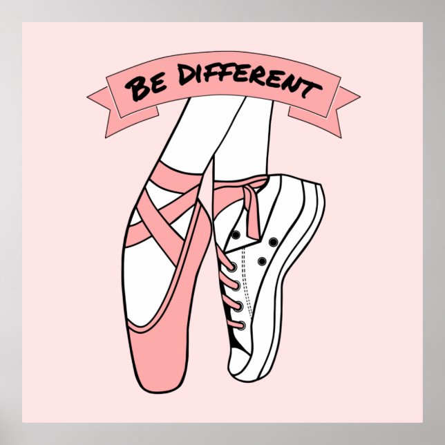 Rosa Ballet Shoes Poster (Framsidan)