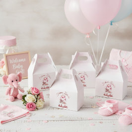 Rosa Balloon Barnvagn Flicka Muslim Aqiqah Favo Presentaskar