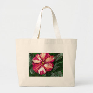 Rosa Balsam Flower Jumbo Tygkasse