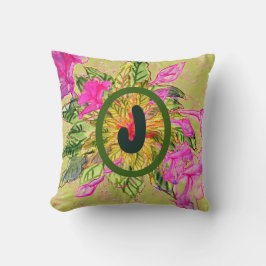 Rosa Balsam Flowers Bouquet & Brev Kudde
