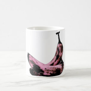 Rosa Bananas Coola Roligt Unik Kaffemugg