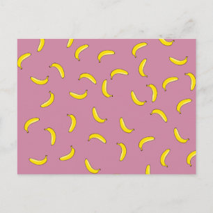 Rosa Bananas Vykort