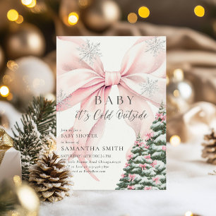 Rosa band Baby It's Cold Outside Baby Shower Inbju