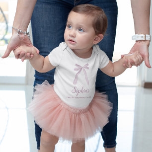 Rosa band Baby:s första jul specialdesignad T Shirt