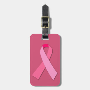 Rosa band bagagebricka