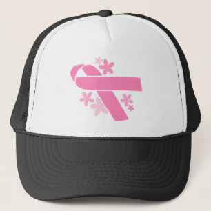 Rosa band - bröstcancermedvetenhet keps