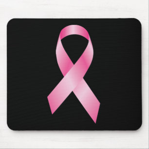 Rosa band - bröstcancermedvetenhet musmatta