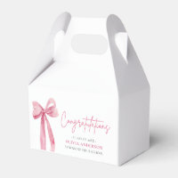 Rosa band Coquette-examen Grattis