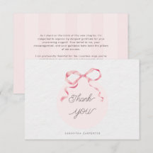 Rosa band Coquette Foto Examenfestlighet