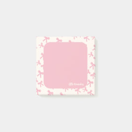 Rosa band drömmar klisterlappar post-it block