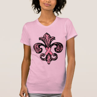 Rosa band Fleur de lis Tee Shirt