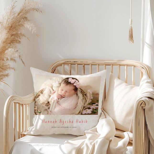 Rosa Band Fotosession Kudde (Skapare uppladdad)