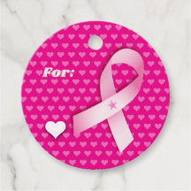 Rosa Band & Hearts Breast Cancer Awareness Gift