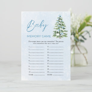 Rosa band jul baby shower baby minneslek inbjudningar