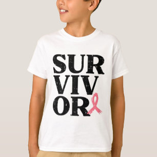 Rosa band krigaren bröstcancer medvetenhet kvinnor t shirt