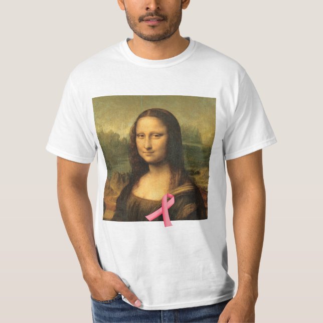 Rosa band Mona Lisa T-shirt (Framsida)