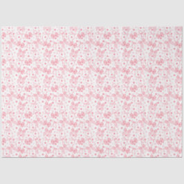 Rosa band och mörkt rosa prickar