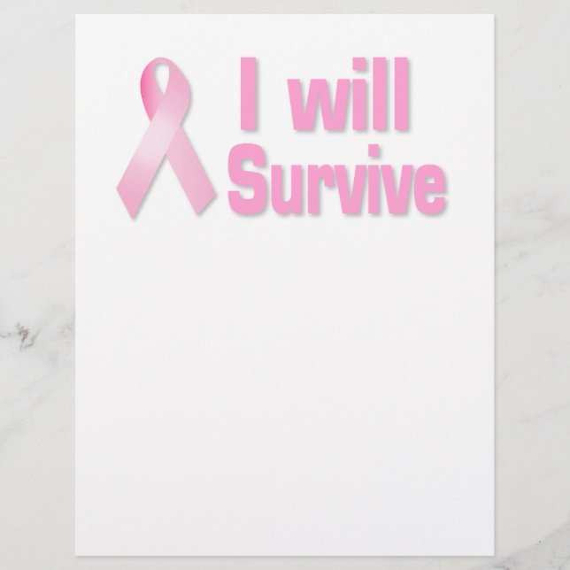 Rosa band reklamblad (Framsidan)