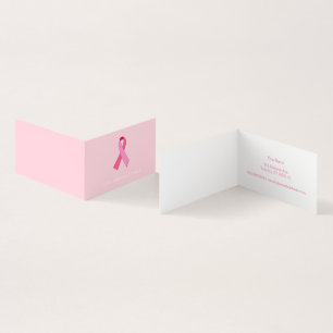 Rosa band visitkort