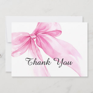 Rosa banderoll baby shower tack kort