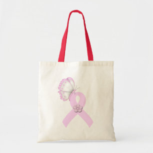 Rosa bandfjäril tygkasse