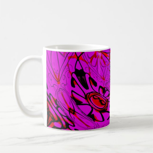 Rosa Bandit Kaffemugg (Vänster)