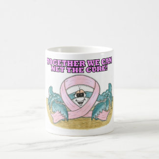 Rosa bandkrabbamugg kaffemugg