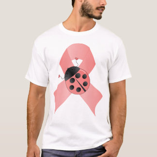 Rosa bandnyckelpiga t shirt