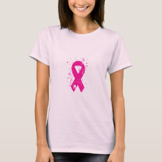 Rosa bandT-tröja för bröstcancer T-shirt