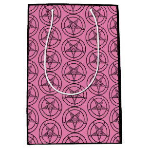 Rosa Baphomet Pentagram Satanic
