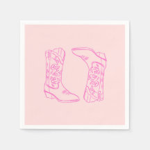 Rosa Barbie-stövlar Cowgirl Möhippa