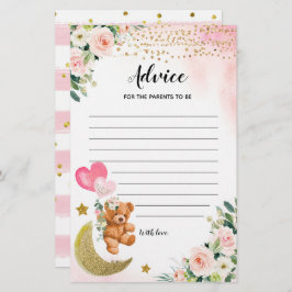 Rosa Barly Baby Shower Advice for Parents Games