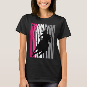Rosa Barrel Tävla Champion Southern Womens Farm F T Shirt