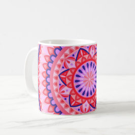 Rosa Base Mandala Mugg