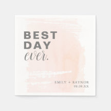 Rosa  bästa dag varje Bröllop