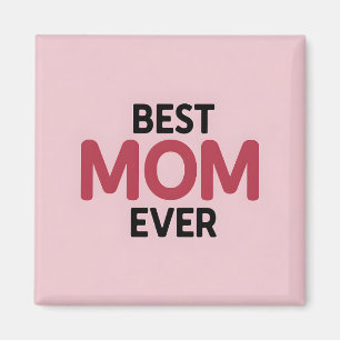 Rosa Bästa Mamma någonsin Magnet