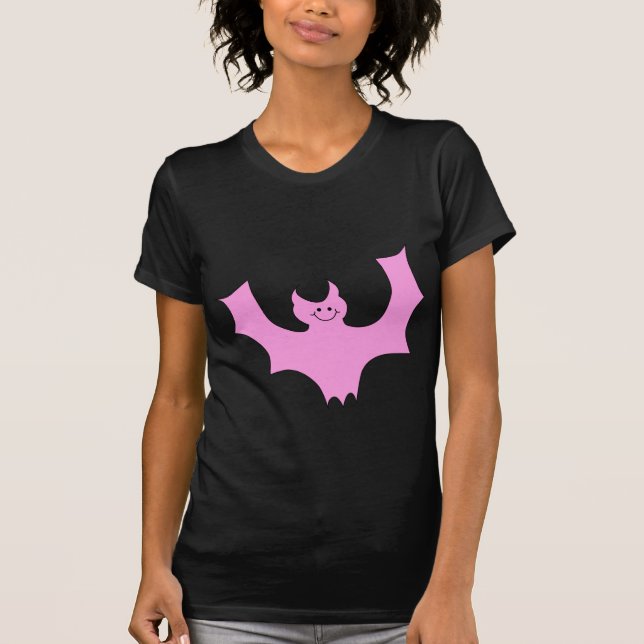 Rosa Bat. T-shirt (Framsida)