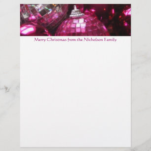 Rosa Baubles letterhead rosa text