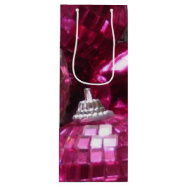 Rosa Baubles-presentpåse vin