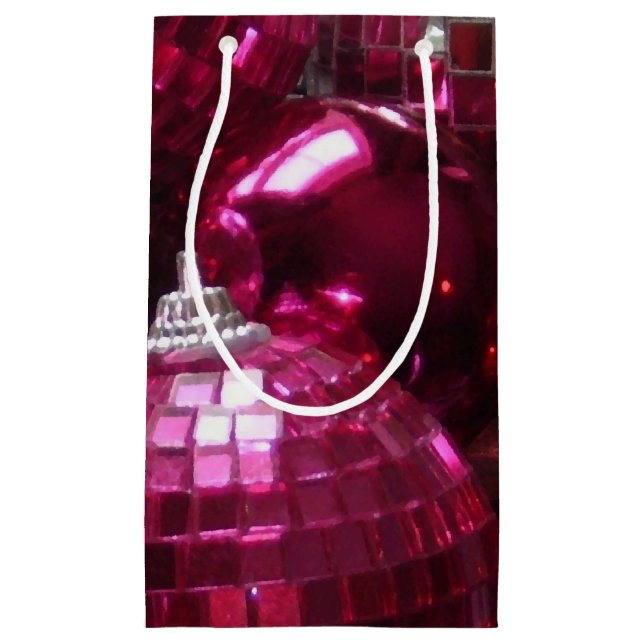 Rosa Baubles-presentväska liten (Framsidan)